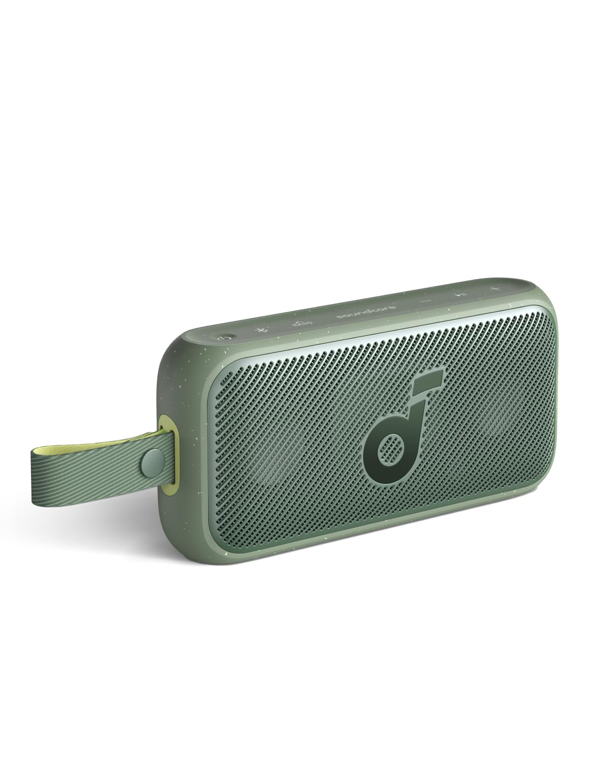 Soundcore Motion 300 green, front view, compact design for on-the-go listening.