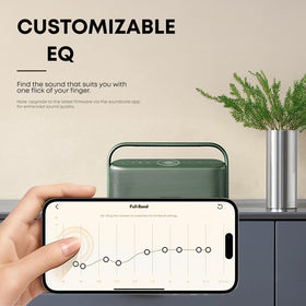 Soundcore Motion X600 firmware upgrade through the app for improved sound.