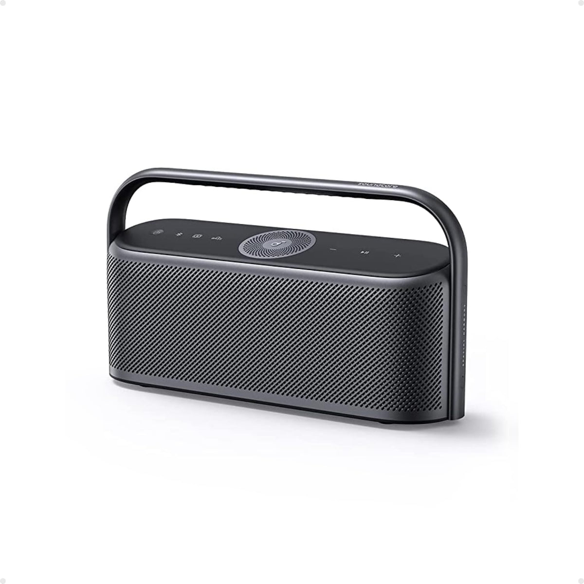 Soundcore Motion X600 immersive spatial audio for living room or outdoor listening.