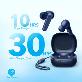 Two AI-enhanced mics on Soundcore P20i for clearer calls