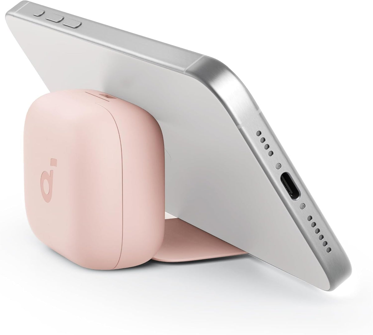soundcore P30i product label and specs close-up highlighting battery and ANC features