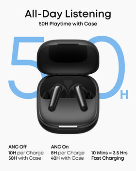 Soundcore P31i microphone array close-up improving call clarity outdoors