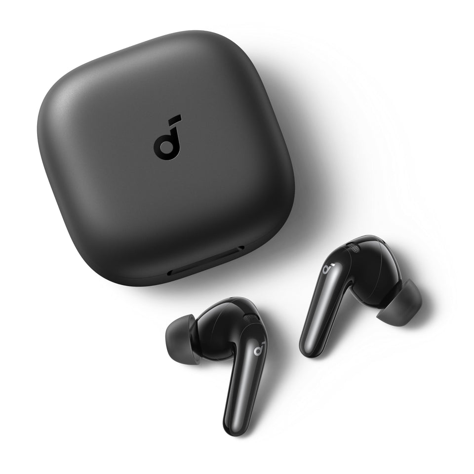 Soundcore P31i front view highlighting sleek design and clear controls