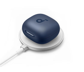 Soundcore P40i being used on a commute, showing noise cancelling advantage