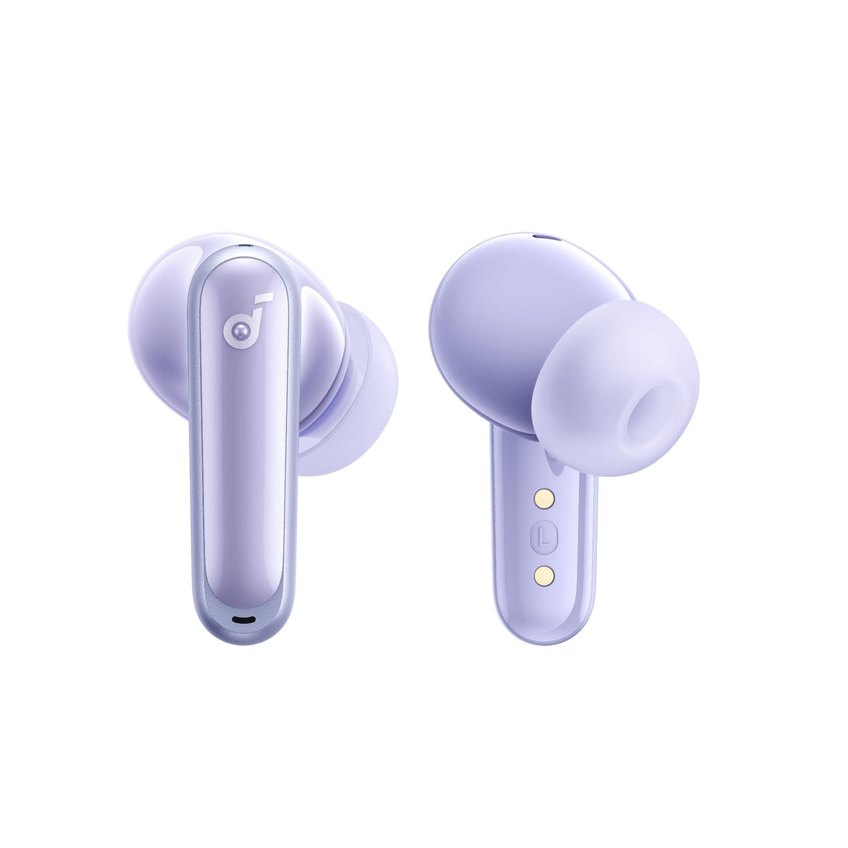 Soundcore P40i next to coin showing compact scale and easy portability