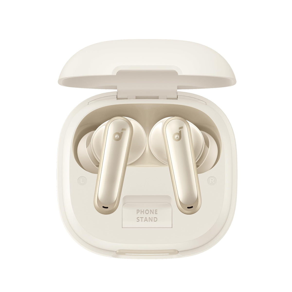 soundcore P40i splashed with water depicting IPX5 resistance for active use