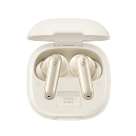 soundcore P40i splashed with water depicting IPX5 resistance for active use