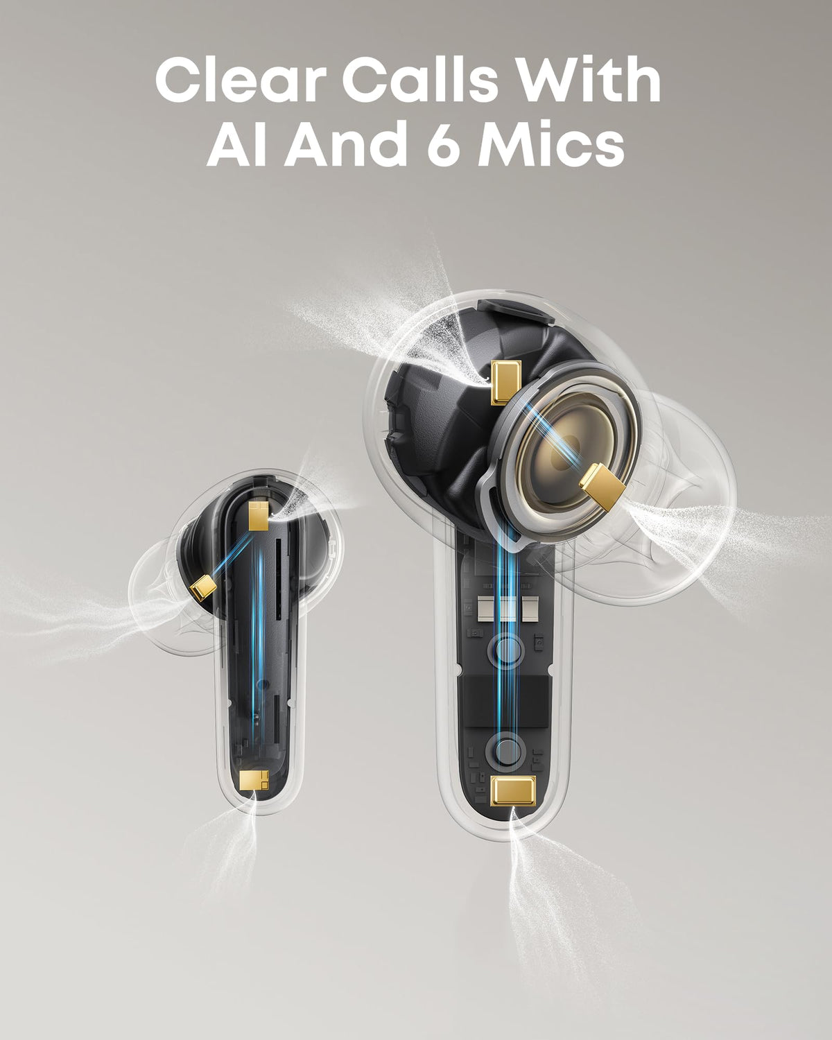 Soundcore P41i IPX5 rating supports outdoor use