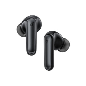 Soundcore P41i earbuds being used while running, showing IPX5 splash resistance advantage