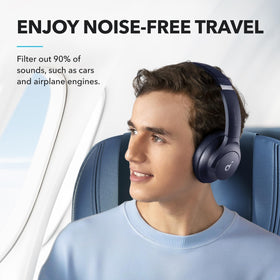 Soundcore Q20i folded compact for travel and easy storage benefit