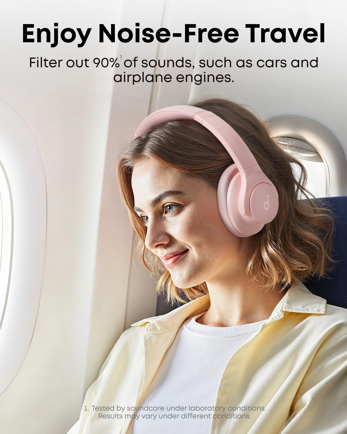 Soundcore Q20i folded side profile showing portability and easy storage benefit