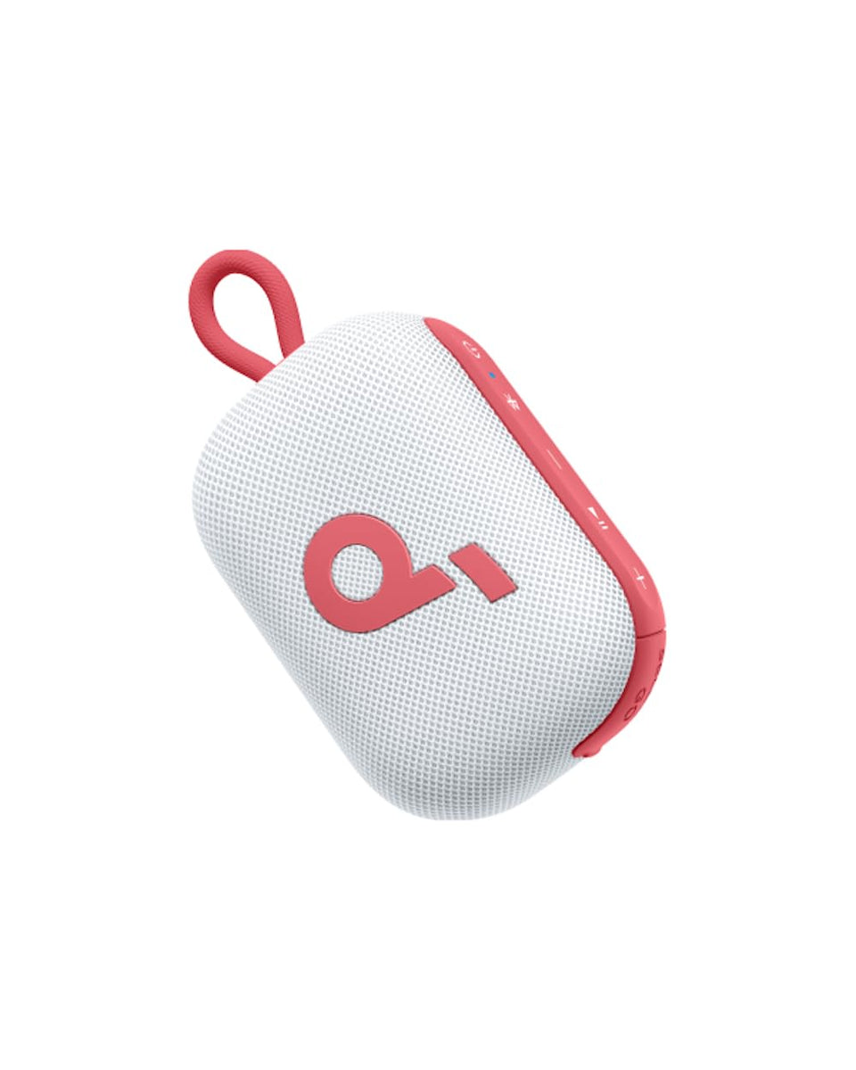 soundcore front view showing speaker and logo with durable waterproof benefit