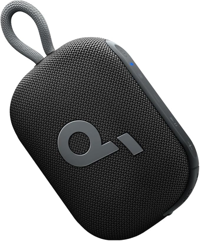 Soundcore Select 4 Go is ultra-portable with an included strap for traveling.