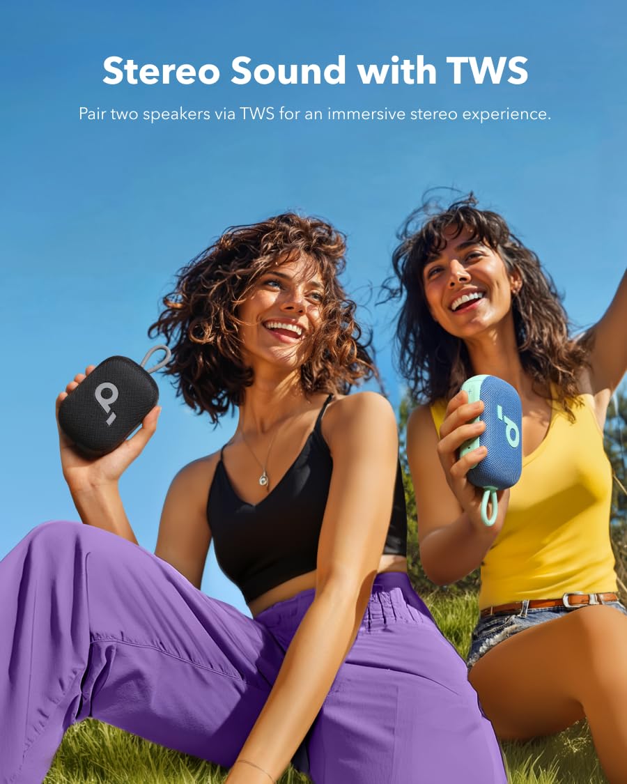 Soundcore Select 4 Go delivers up to 20 hours of playback on a single charge.