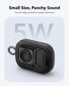 Soundcore Select 4 Go floats on water for easy visibility near pools or baths.