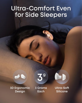 Soundcore Sleep A30 AI brainwave audio promotes relaxation and ease into sleep