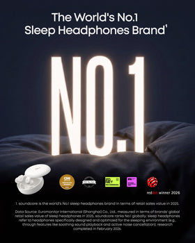 Soundcore Sleep A30 with ANC technology delivering quieter nights.