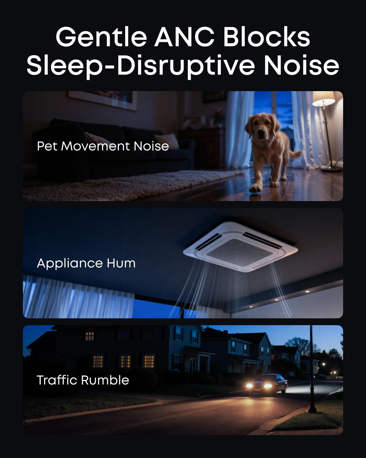 Soundcore Sleep A30 designed for side sleepers with soft silicone and slim profile