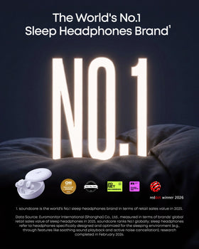 Soundcore Sleep A30 Special right earbud passive isolation boosts sleep comfort