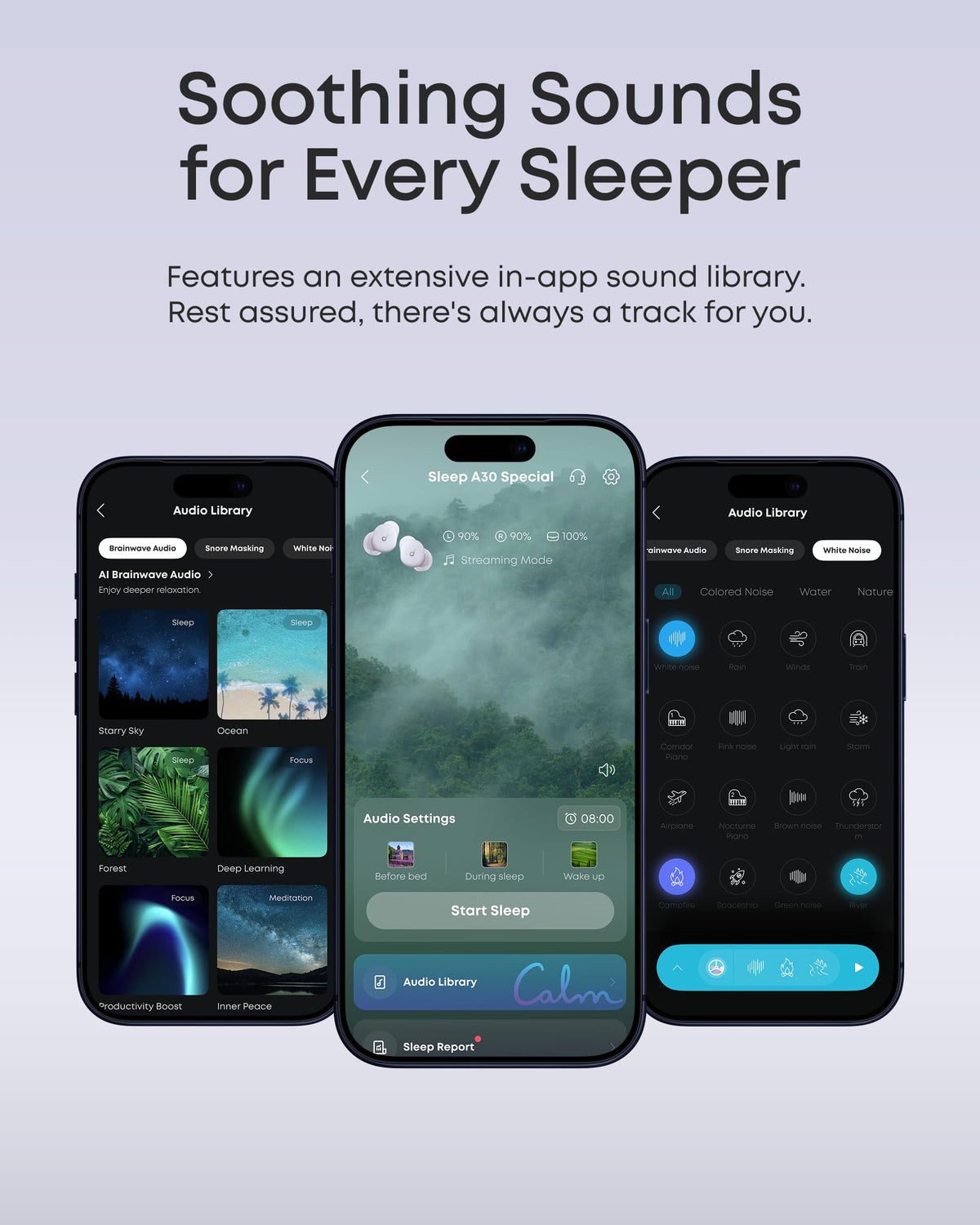 Soundcore Sleep A30 Special ultra soft buds ideal for side sleepers