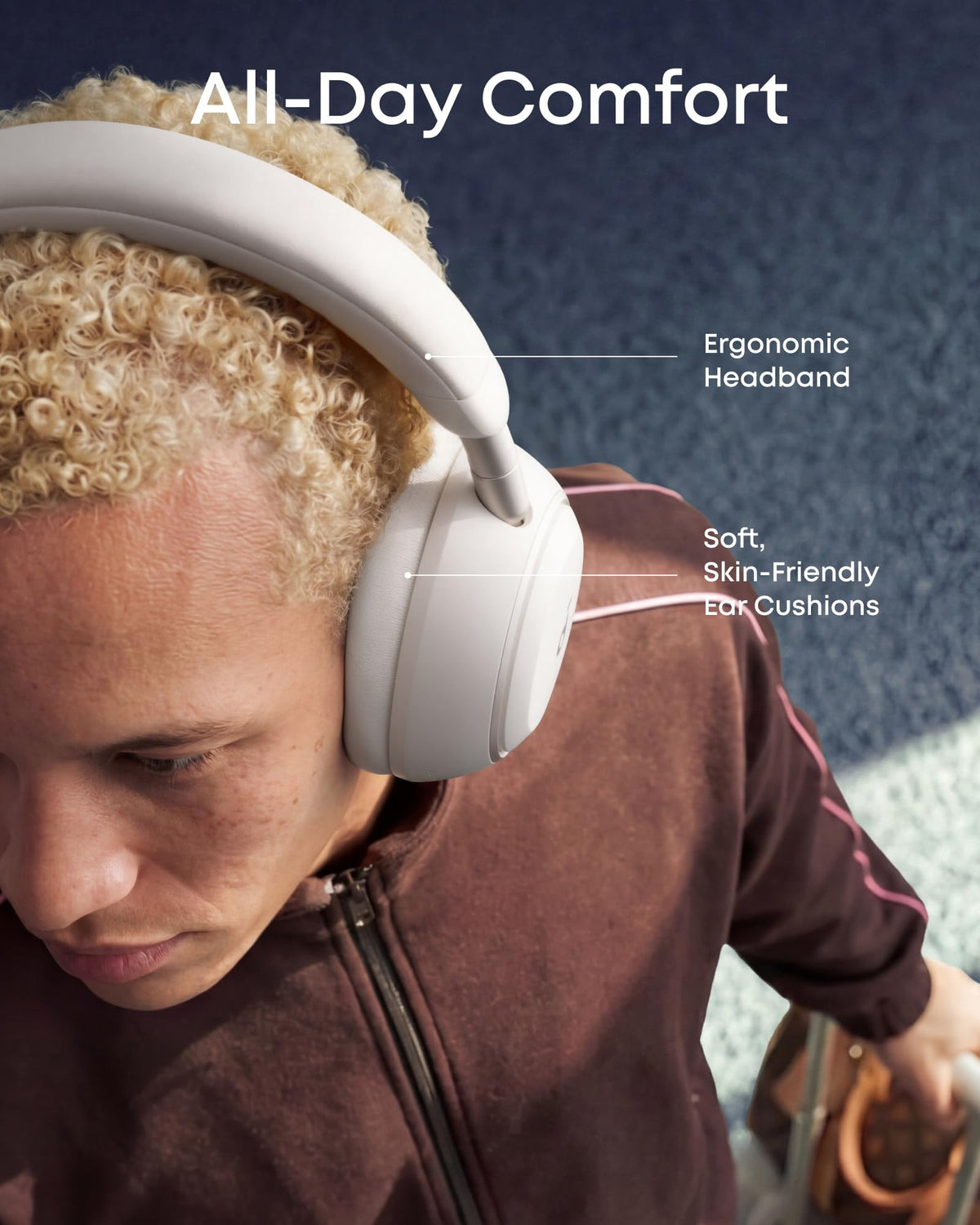 Soundcore Space 2 40mm drivers deliver crisp highs and deep bass.