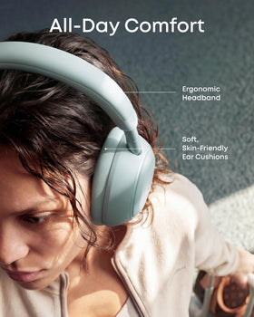 Soundcore Space 2 40mm drivers delivering crisp highs and deep bass