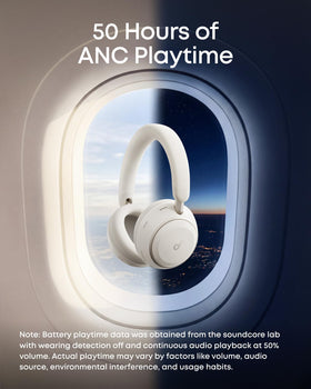 Soundcore Space 2 LDAC wireless audio quality with Hi-Res support.
