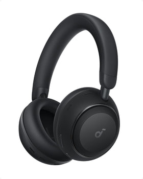 Soundcore Space 2 headphones with active noise cancellation for immersive travel and focused listening.