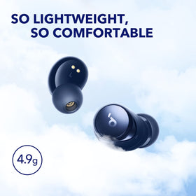 Soundcore Space A40 used on public transit showing commute noise control benefit