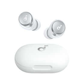 Soundcore Space A40 front packaging showing renewed product benefits