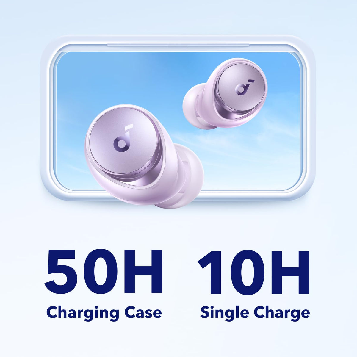 Soundcore Space A40 LDAC Hi-Res mode delivers rich detail.