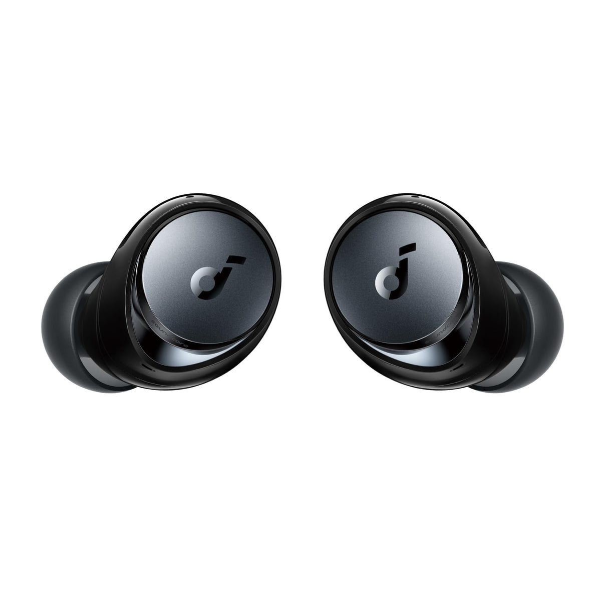 Soundcore Space A40 size comparison in hand showing compactness and easy carry