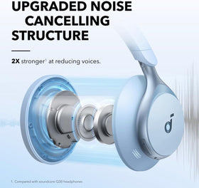 Soundcore Space One with 8-degree rotating ear cups for a natural fit