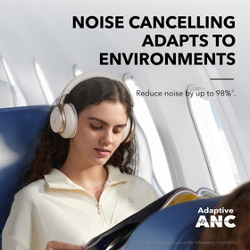 Space One ANC provides up to 40 hours of playback on the go