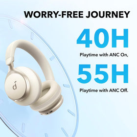 Space One ear cups rotate 8 degrees for a natural fit