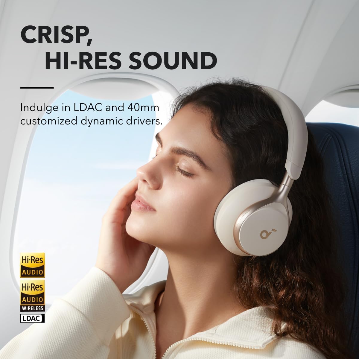 Space One delivers LDAC Hi-Res wireless audio with detailed sound