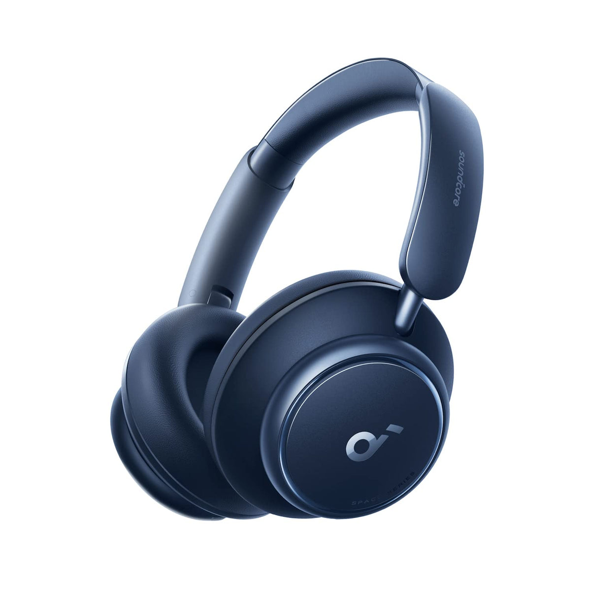 Soundcore Space Q45 over-ear design for immersive comfort and long listening sessions.