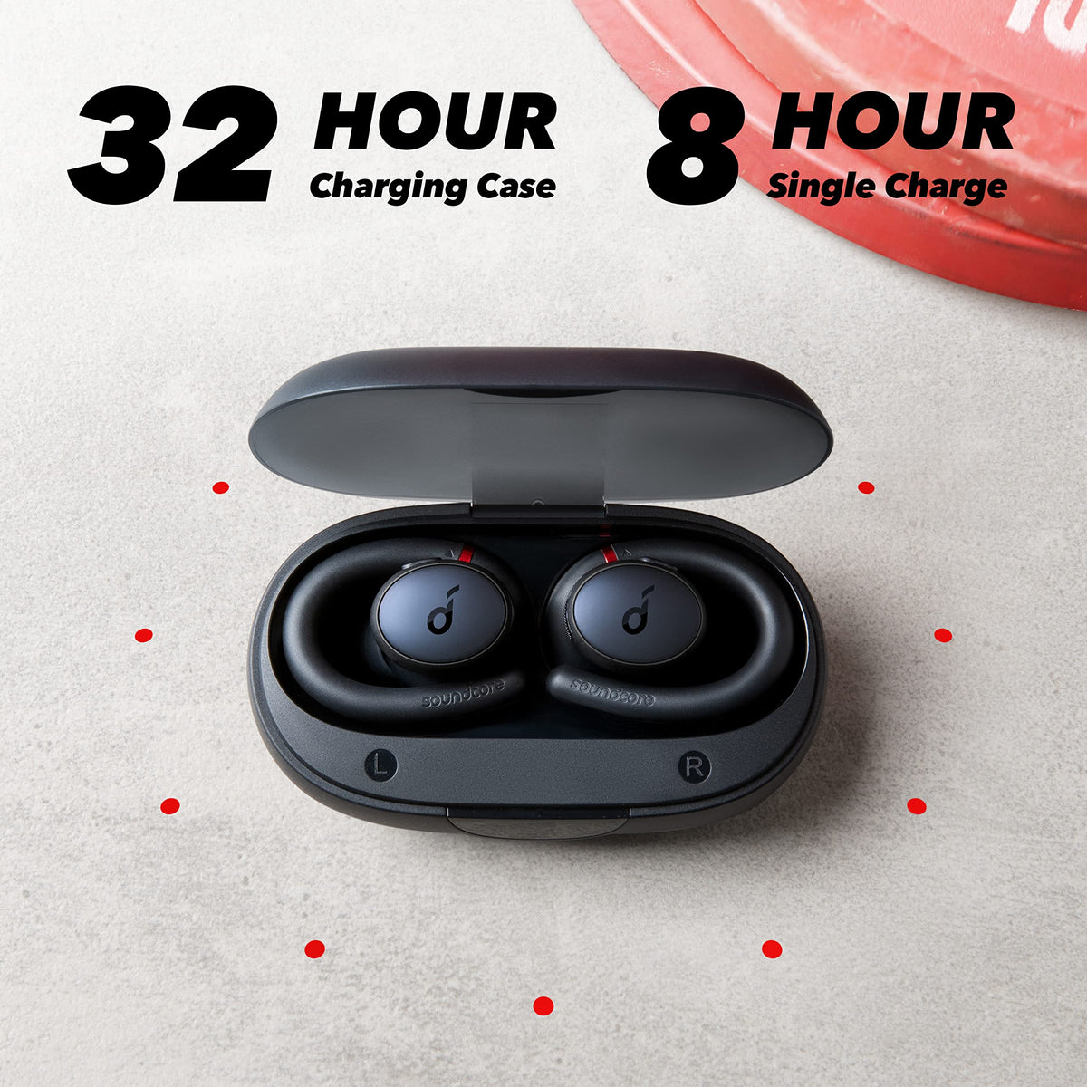 Soundcore Sport X10 close-up shows snug in-ear fit for gym days