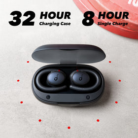 Soundcore Sport X10 close-up shows snug in-ear fit for gym days