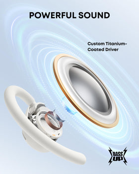 Soundcore V20i customizable lights active and synced to music