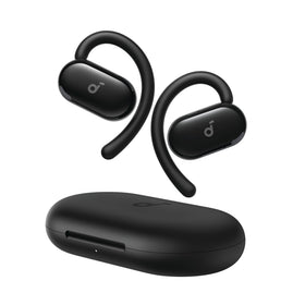 Soundcore V20i open-ear design for comfortable listening with ambient awareness.