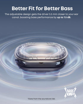 Soundcore V40i with water droplets illustrating IP55 protection for outdoor use