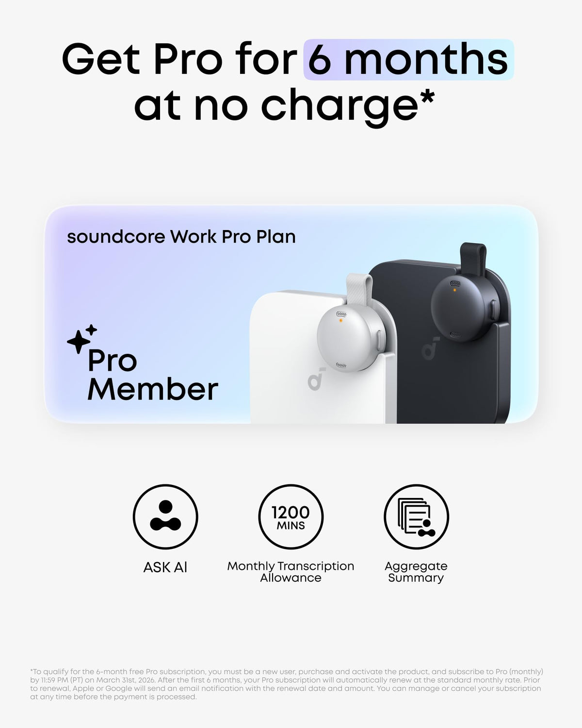 Soundcore Work used with iPhone thanks to MFi certified compatibility.
