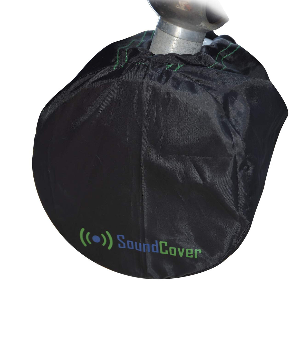 SoundCover heavy-duty fasteners secure the cover in windy conditions