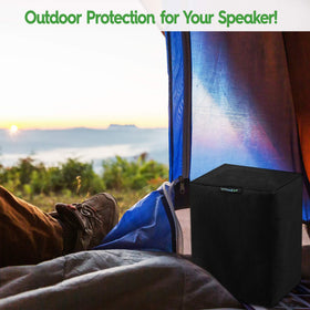 SoundCover side profile on a mounted Sonos One showing streamlined coverage and protection