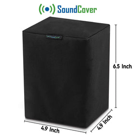 SoundCover two-pack front view protecting Sonos One from dust and weather