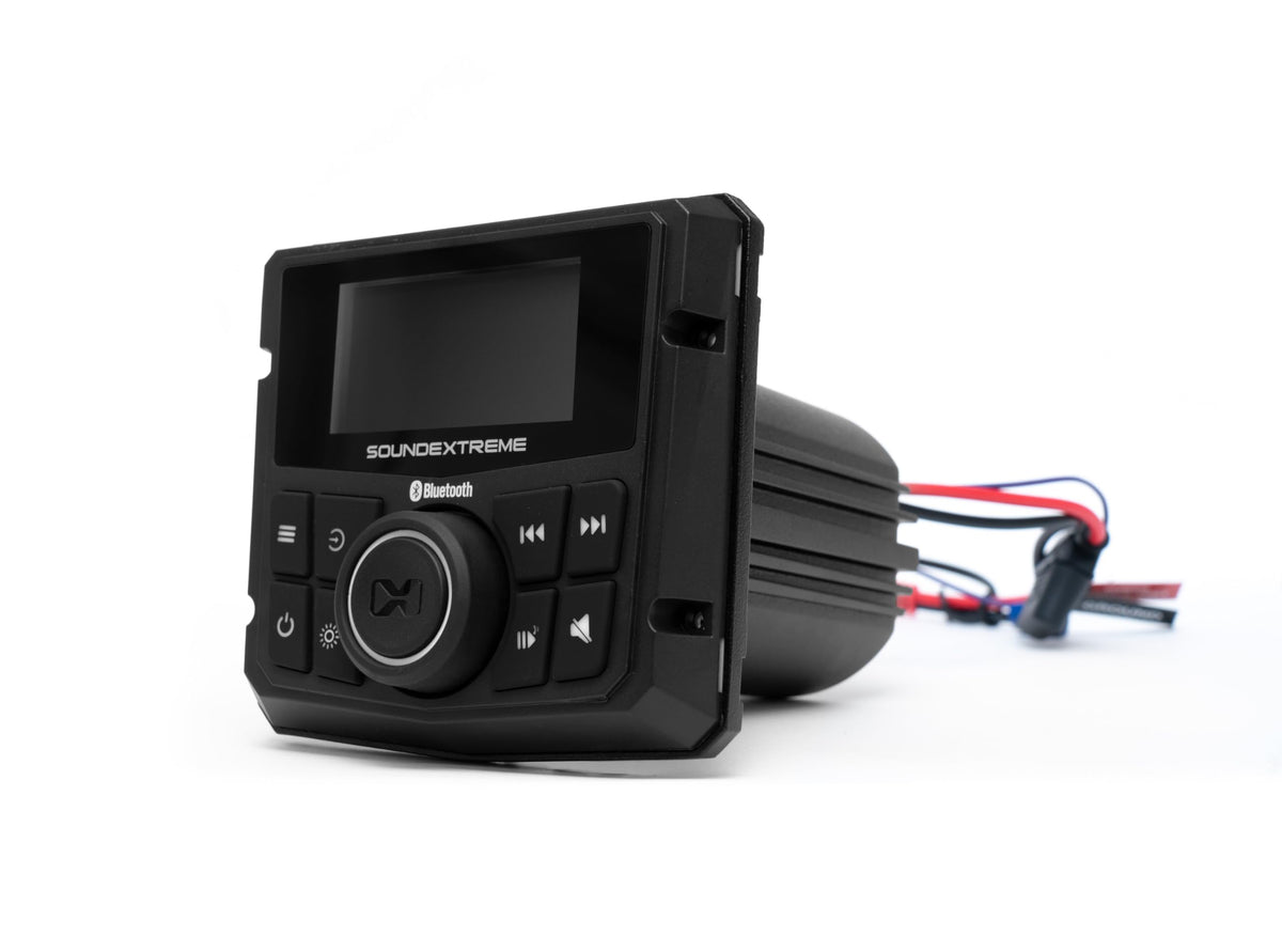 SoundExtreme daylight 2.3-inch display remains readable in sunlight.