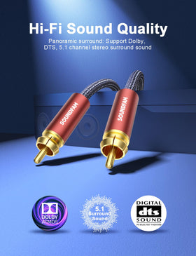 SOUNDFAM 26-foot length offers flexible placement behind entertainment centers.