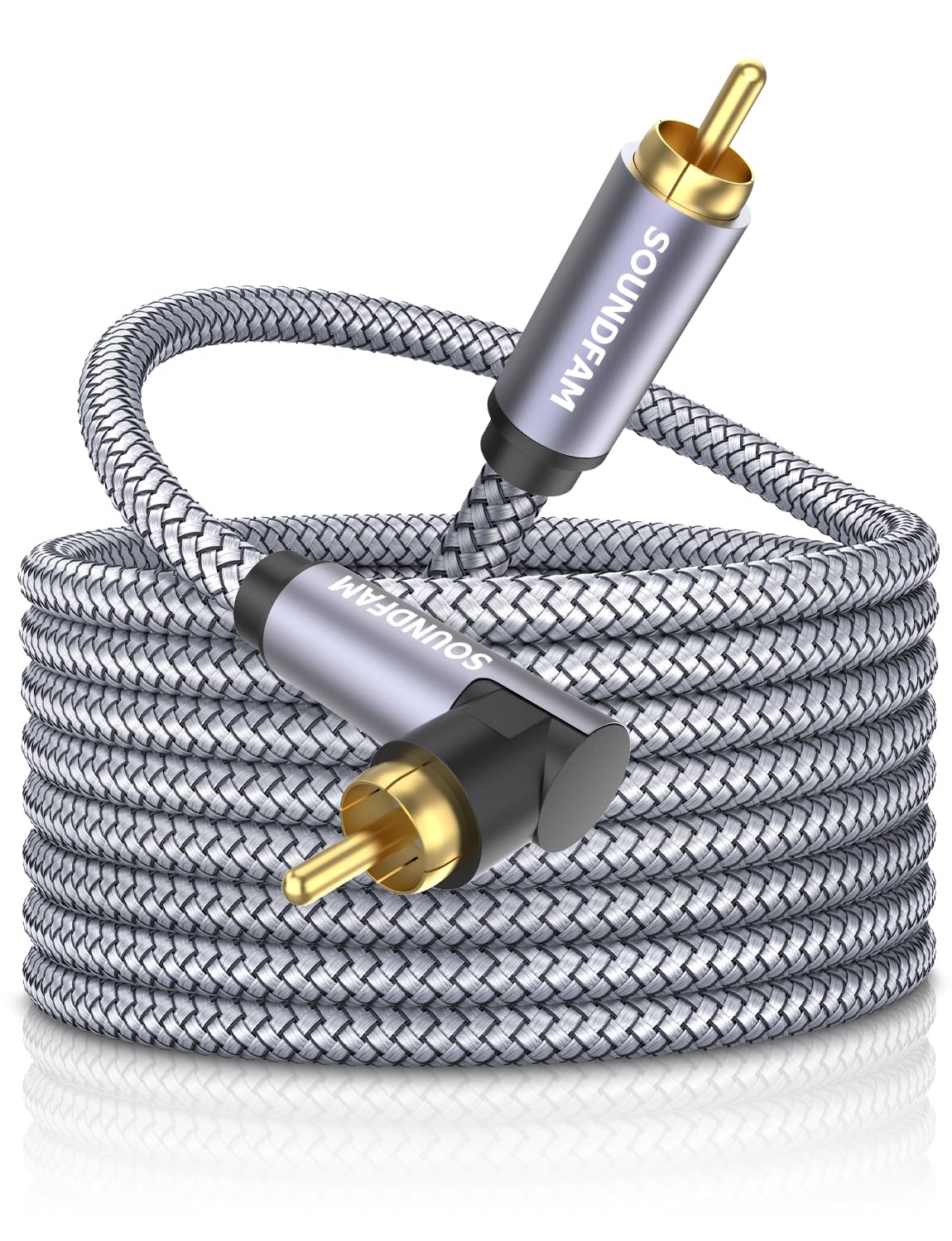 SOUNDFAM front connectors with gold plating for reliable contact and clear bass