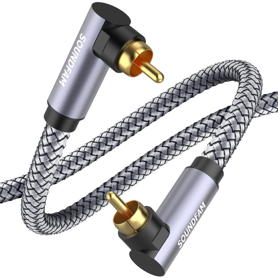 SOUNDFAM front plug showing right-angle fit and neat installation benefit